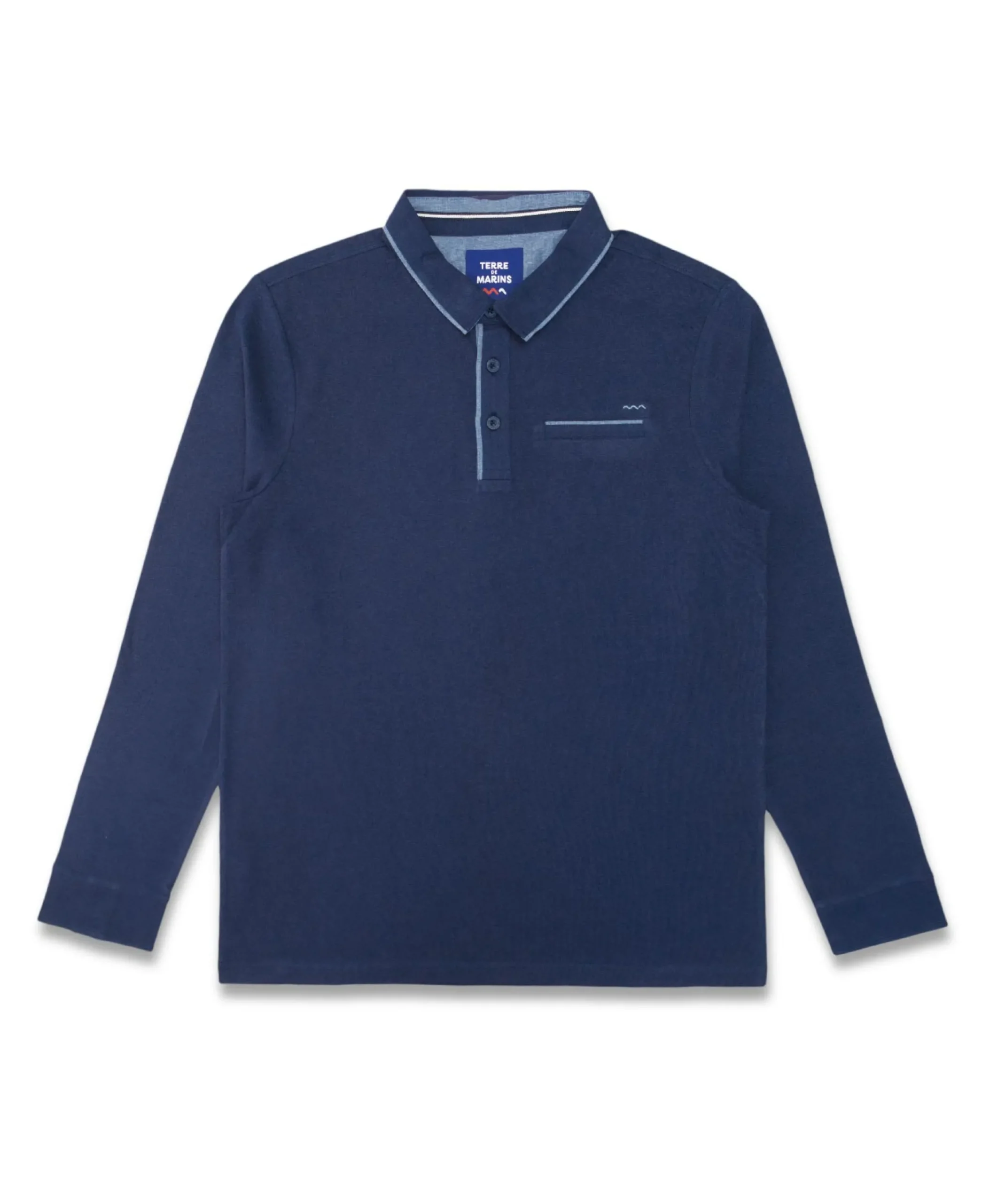 POLO ML INDIGO ORDON