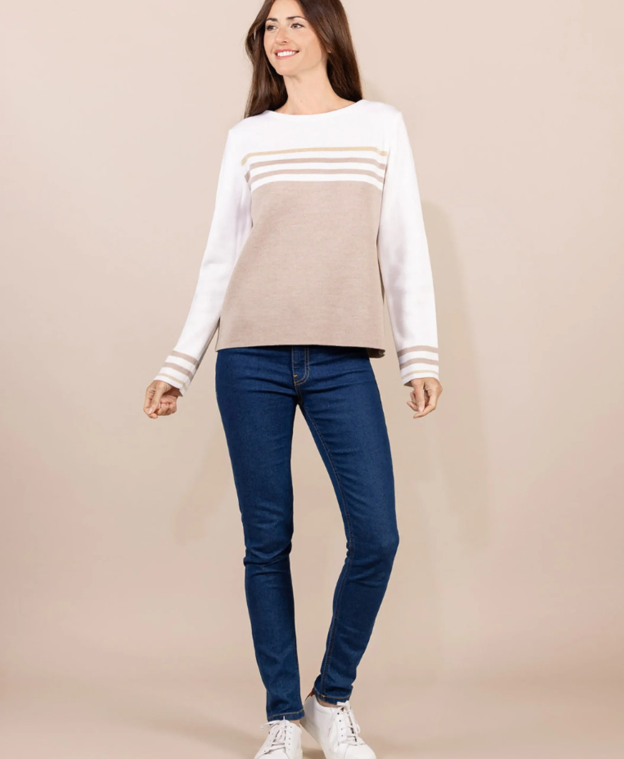 PULL BEIGE KOLETTE