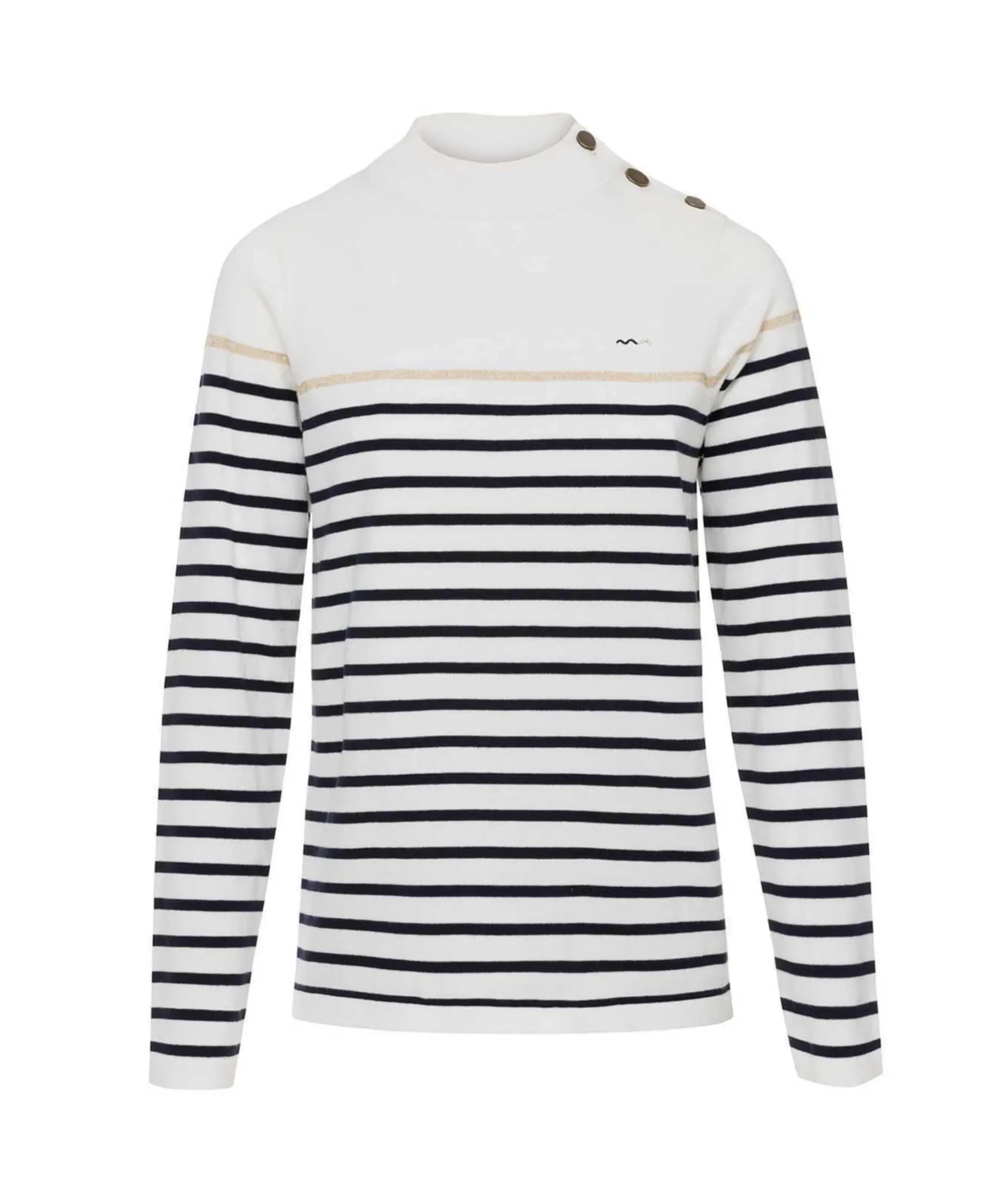PULL FOND NATUREL RAYE MARINE BORICHA