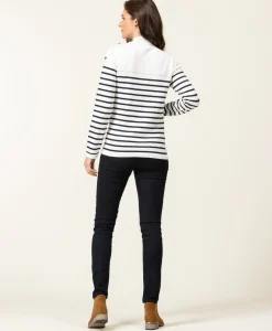 PULL FOND NATUREL RAYE MARINE BORICHA
