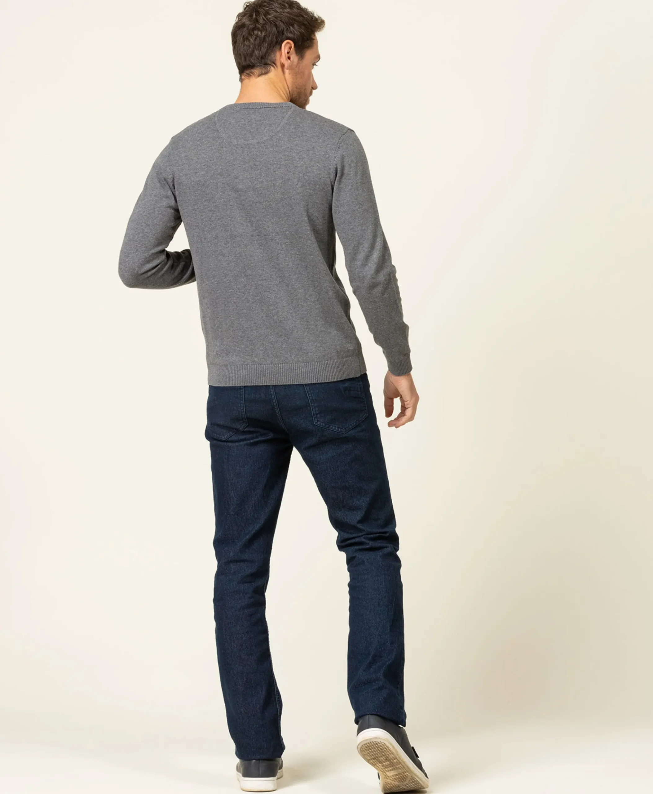 PULL GRIS CHINE FONCE KARIBA