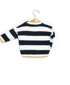 PULL INDIGO/ NATUREL IKAZAI