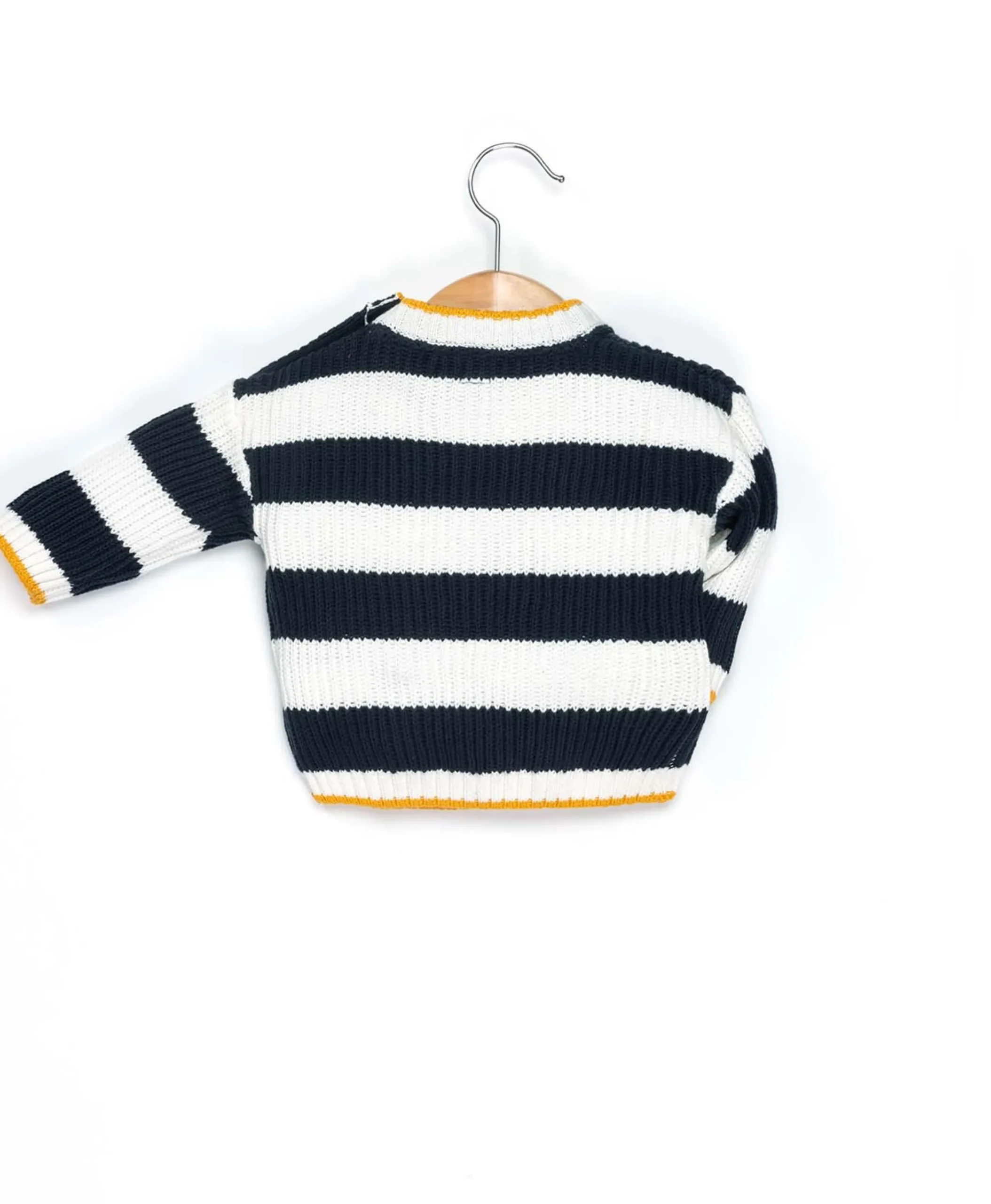 PULL INDIGO/ NATUREL IKAZAI