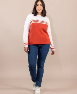 PULL ORANGE KOLETTE