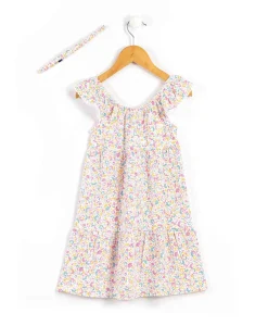 ROBE + ACCESSOIRE IMPRIME MULTICO ROBYNE