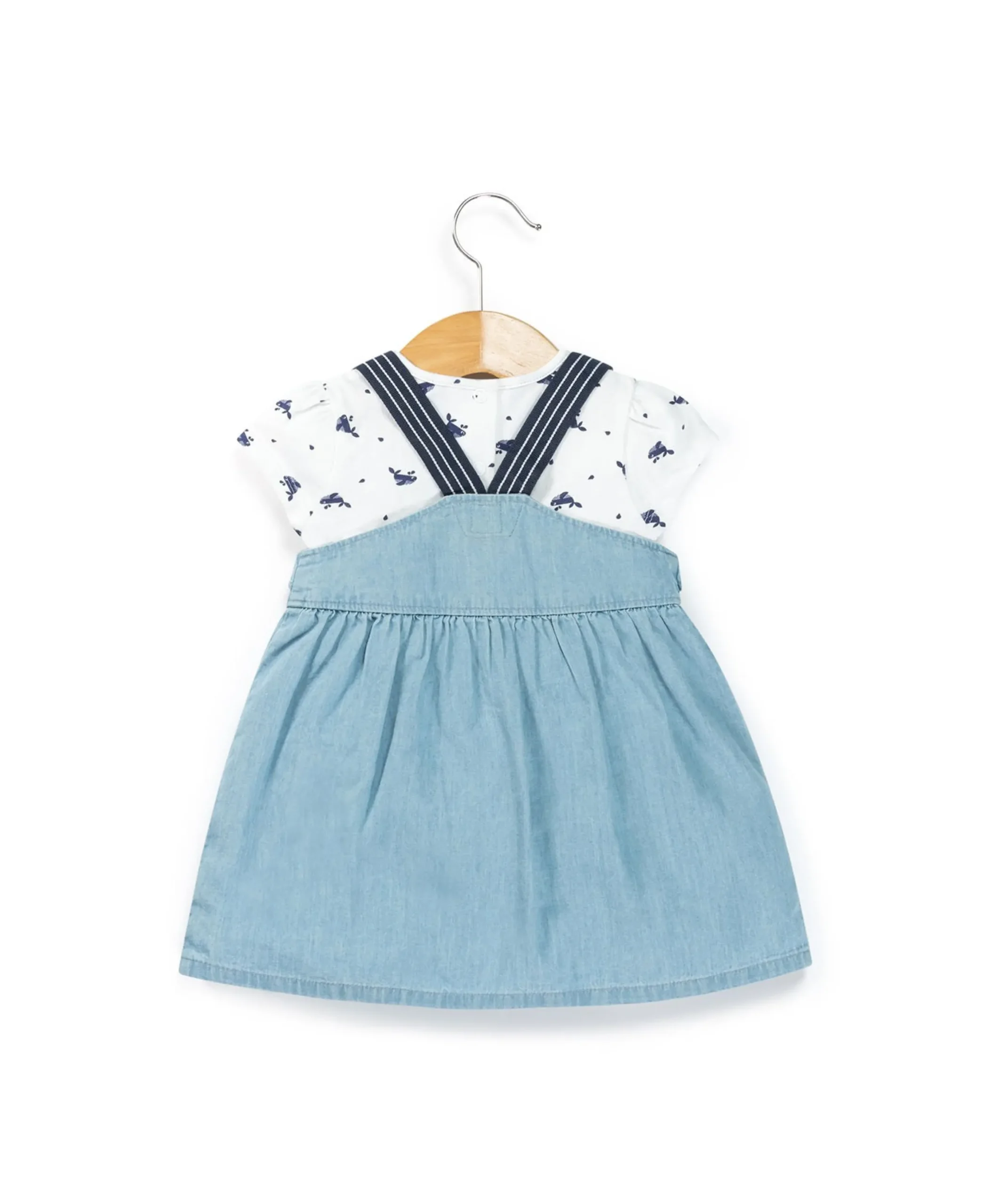ROBE + HAUT DENIM CLAIR ROBY