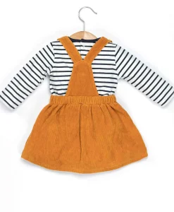 ROBE + HAUT JAUNE OCRE IROB