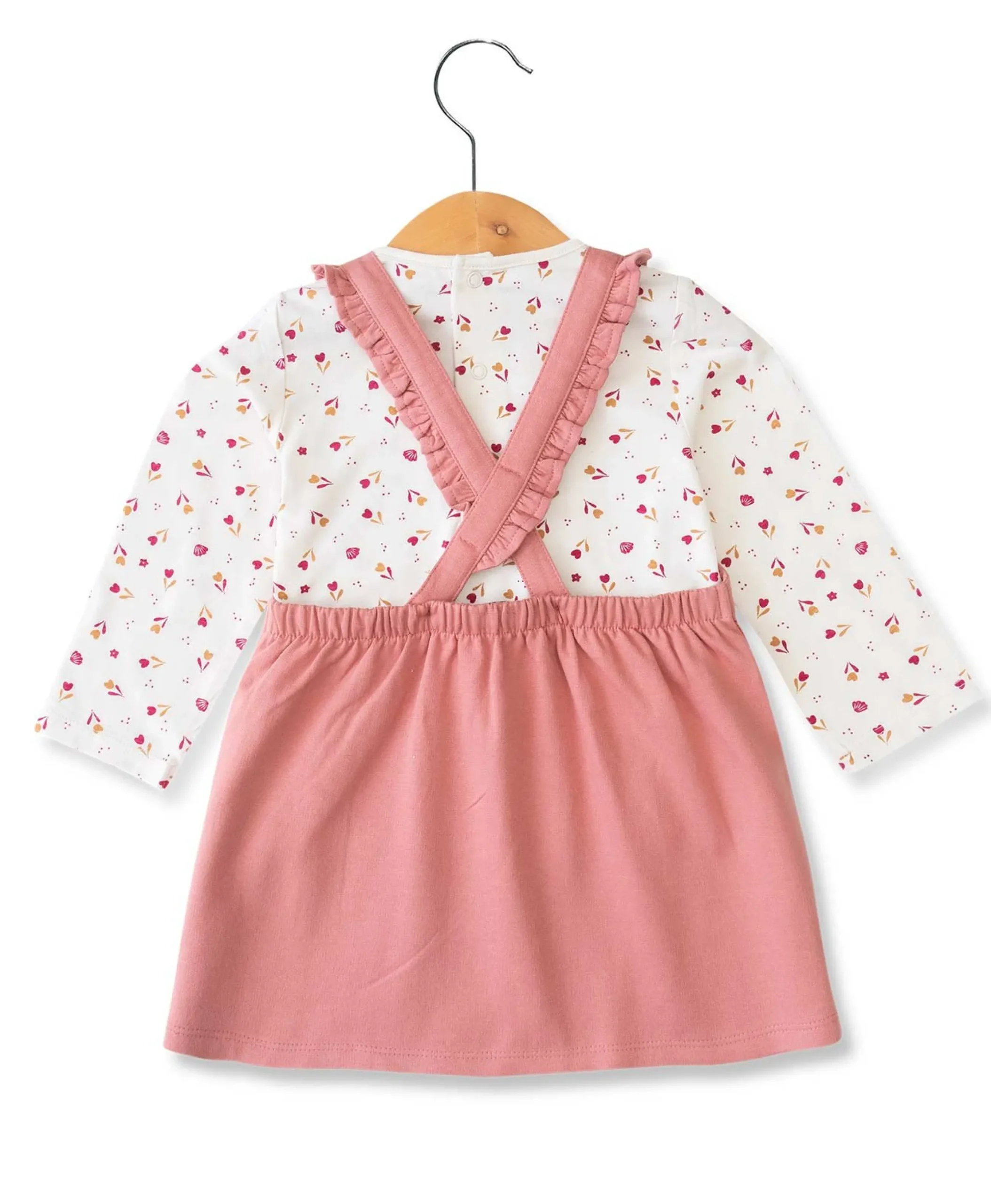 ROBE + HAUT ROSE EFUPI