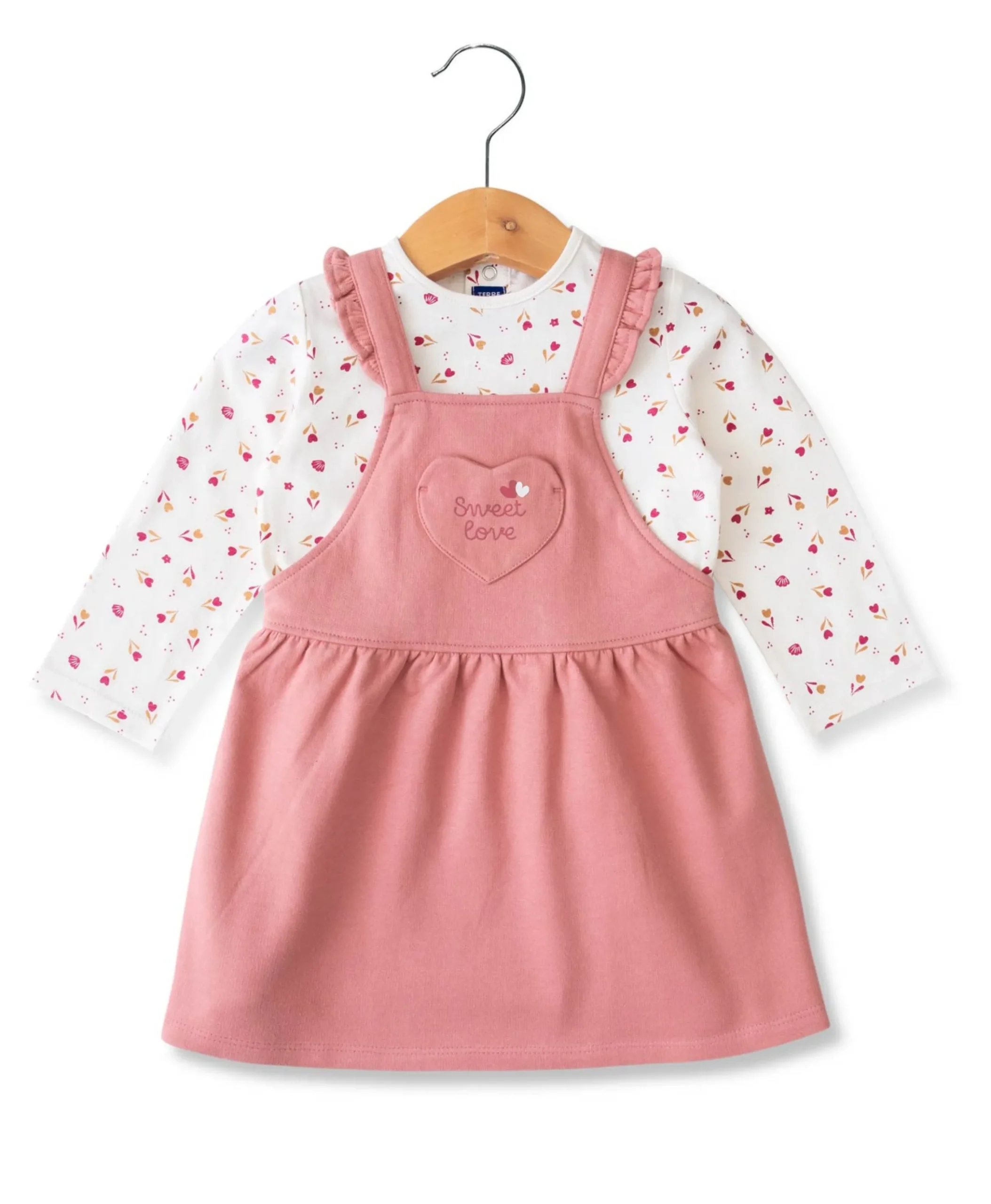 ROBE + HAUT ROSE EFUPI