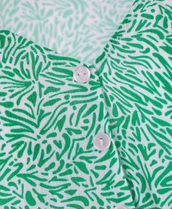 ROBE MC IMPRIME VERT PARO
