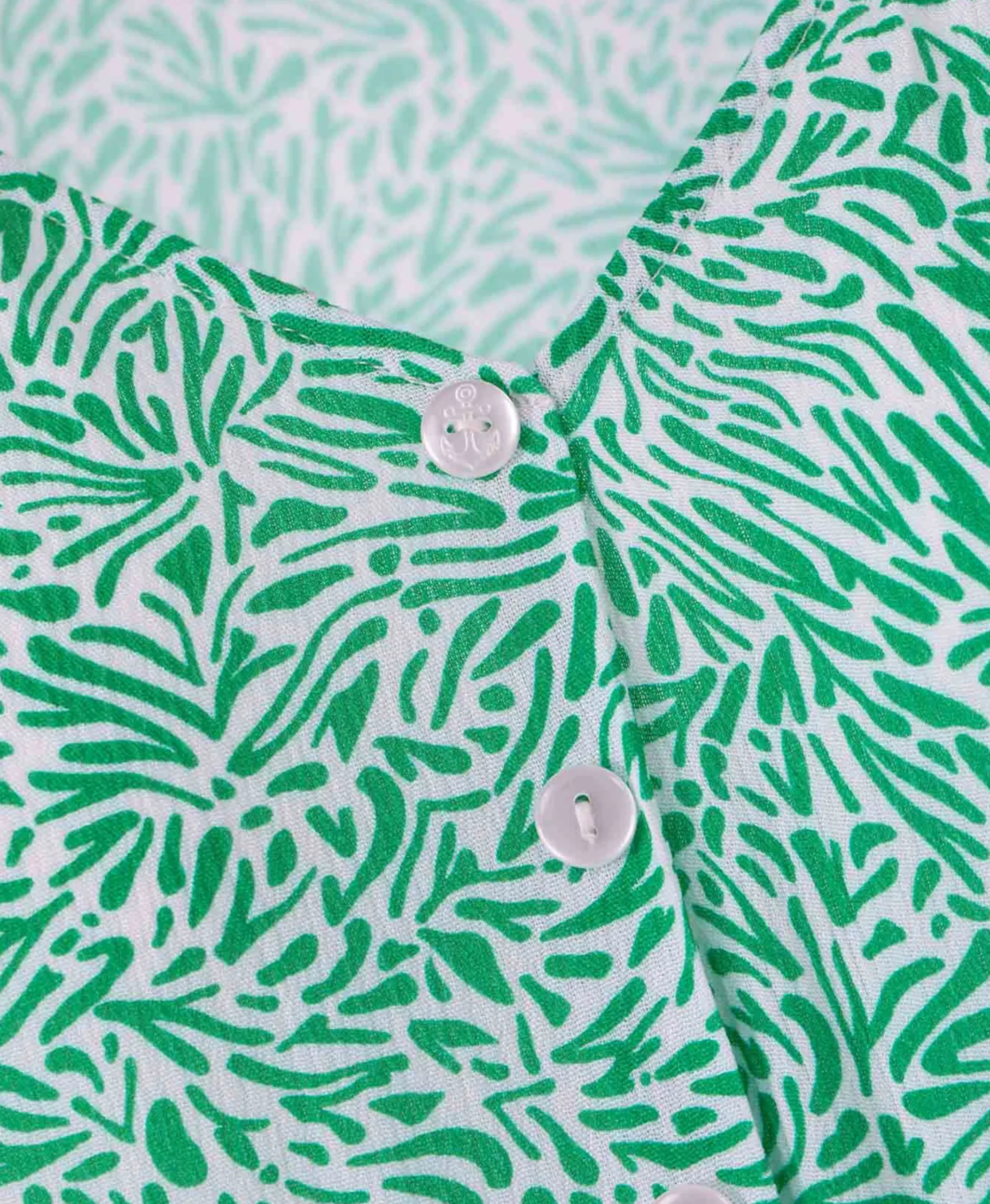 ROBE MC IMPRIME VERT PARO