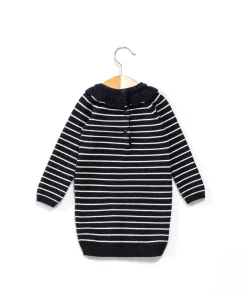 ROBE ML FOND INDIGO RAYE NATUREL RILOUTE