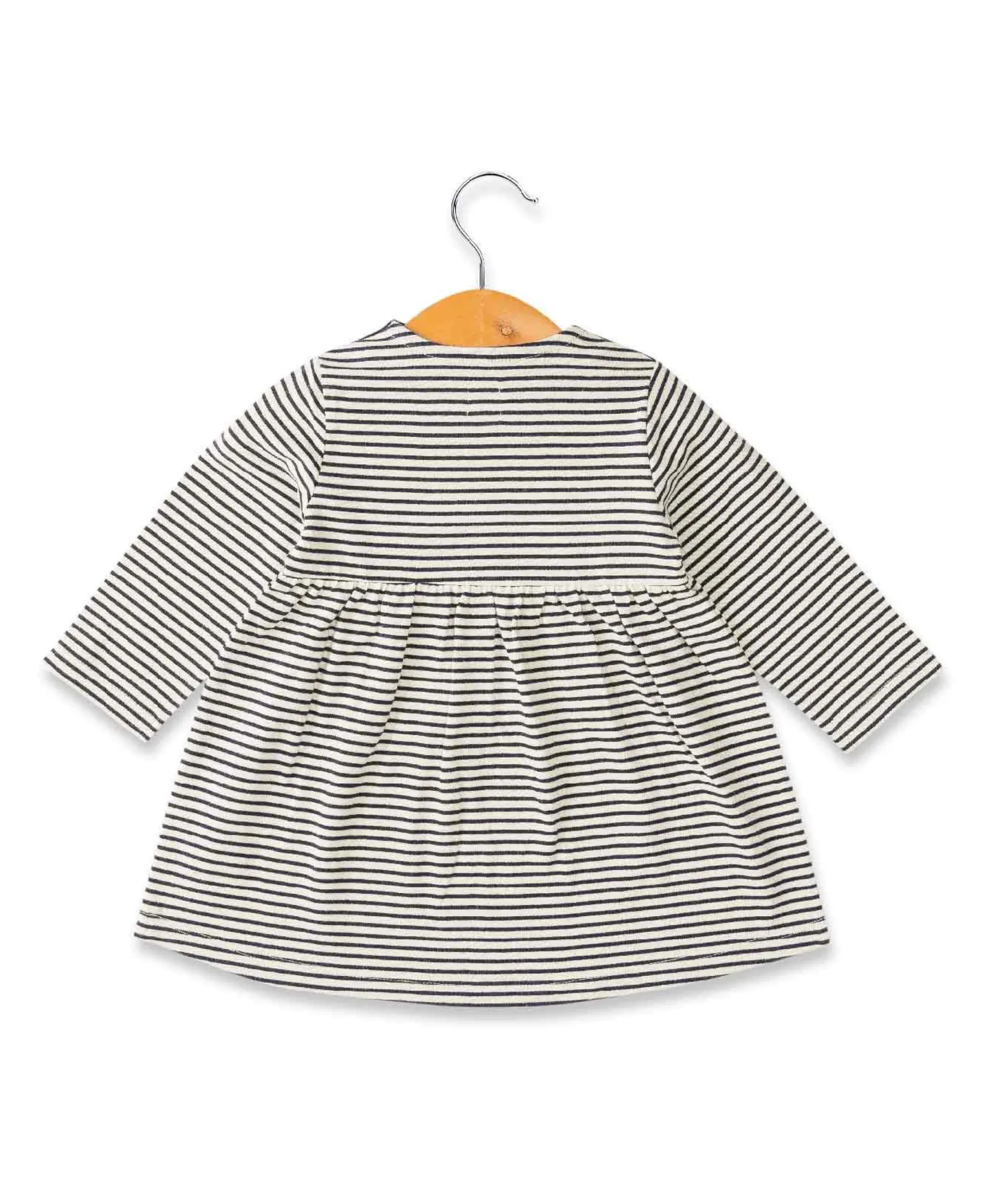 ROBE ML FOND NATUREL RAYE INDIGO ROSITAL