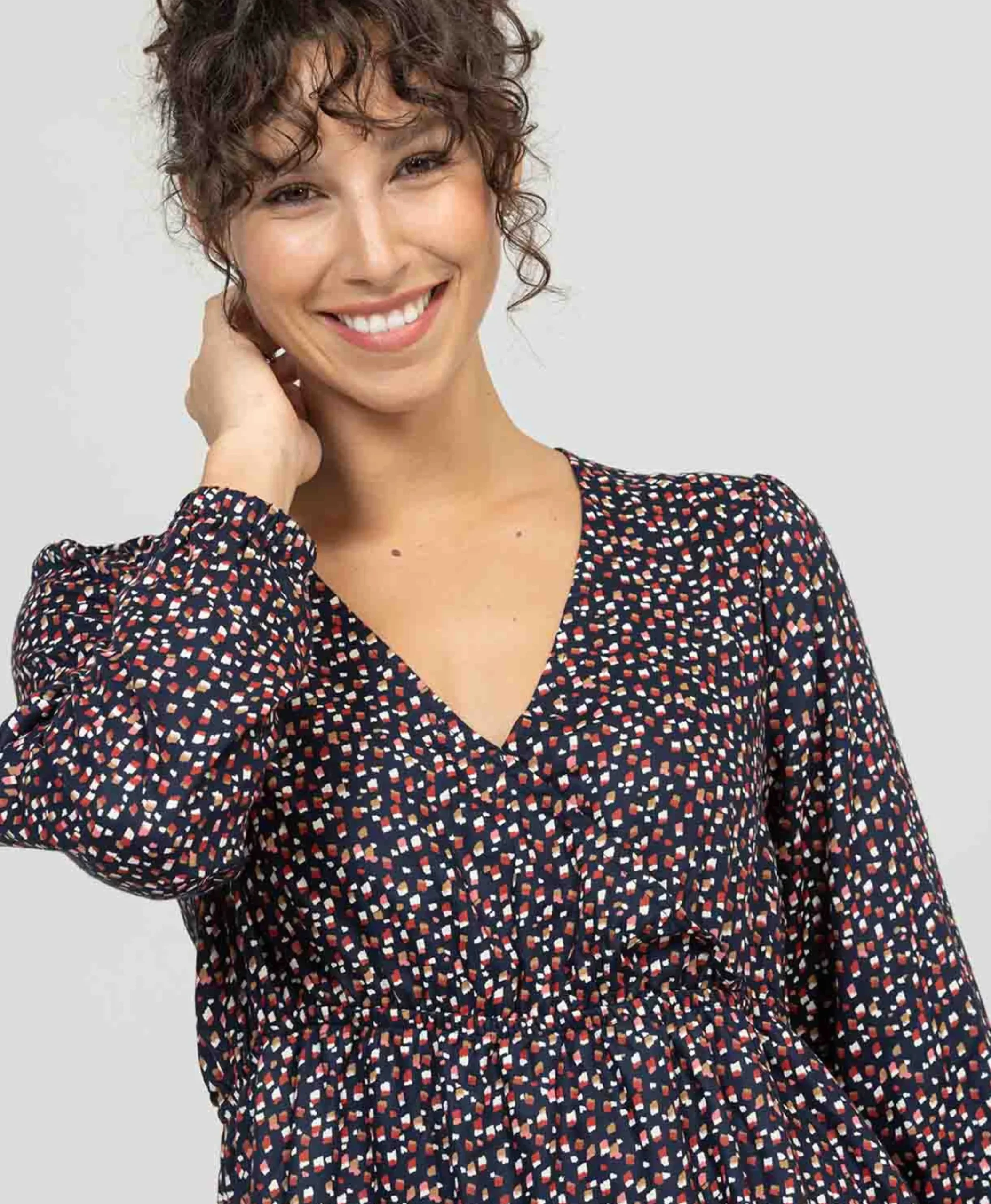 ROBE ML IMPRIME MULTICO BELY