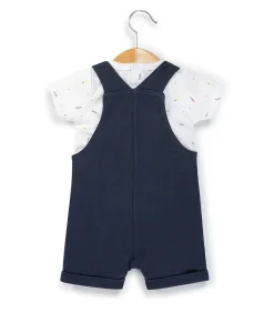 SALOPETTE COURTE + HAUT INDIGO SRILO