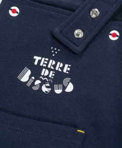 SALOPETTE COURTE + HAUT INDIGO SRILO