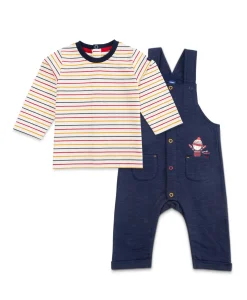 SALOPETTE LONGUE + HAUT INDIGO IZLOU