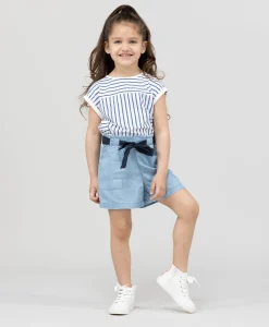 SHORT DENIM CLAIR QUITERIE