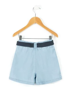 SHORT DENIM CLAIR QUITERIE