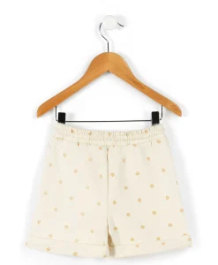 SHORT IMPRIME FOND GREGE QUILYS
