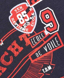 TEE SHIRT MC INDIGO ADEUX