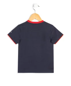 TEE SHIRT MC INDIGO ADEUX