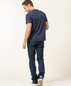 TEE SHIRT MC INDIGO TAPOR