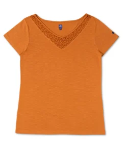 TEE SHIRT MC JAUNE AMBRE ATRONI