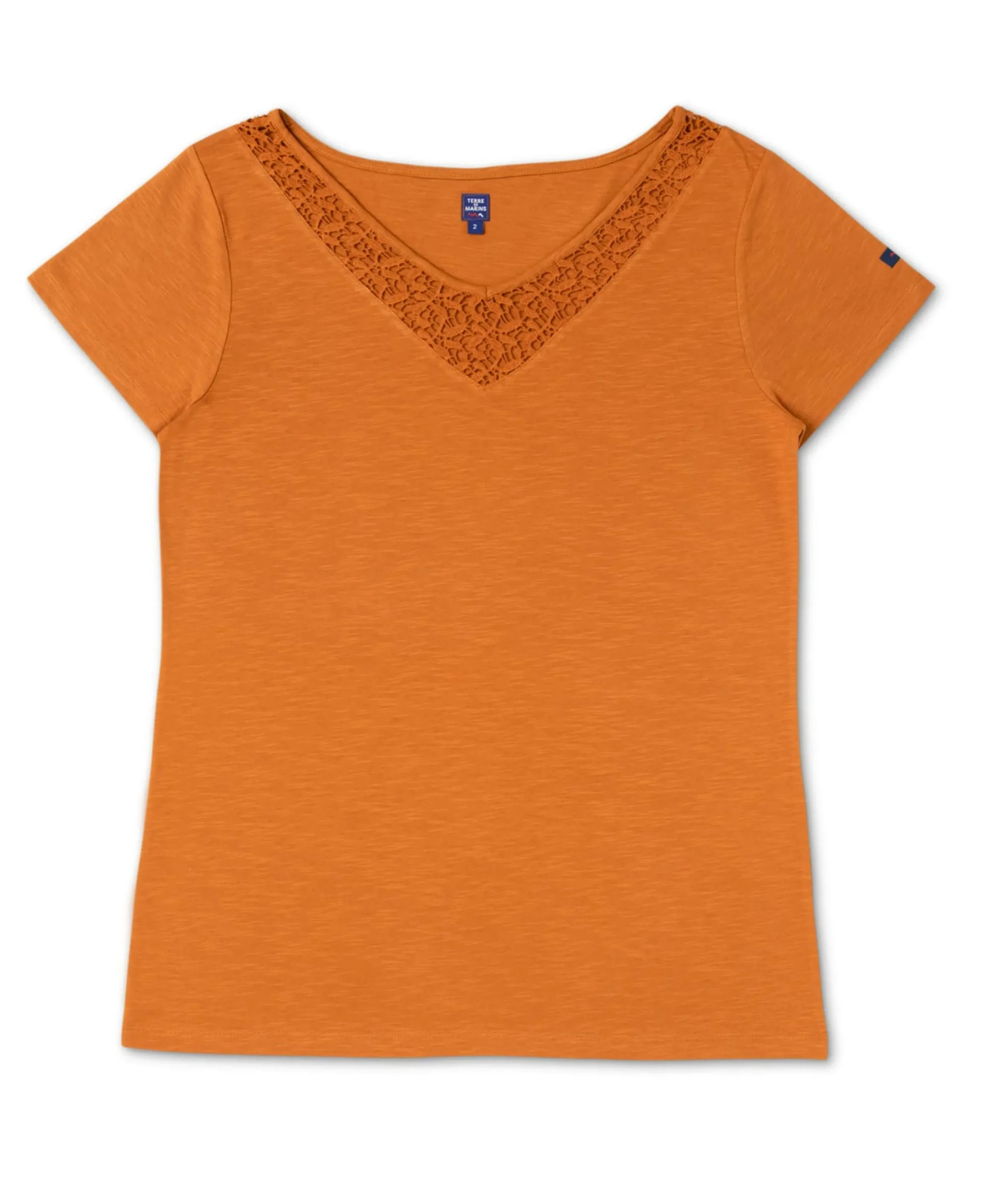 TEE SHIRT MC JAUNE AMBRE ATRONI