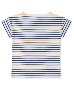 TEE SHIRT MC RAYE JAUNE ASMAR