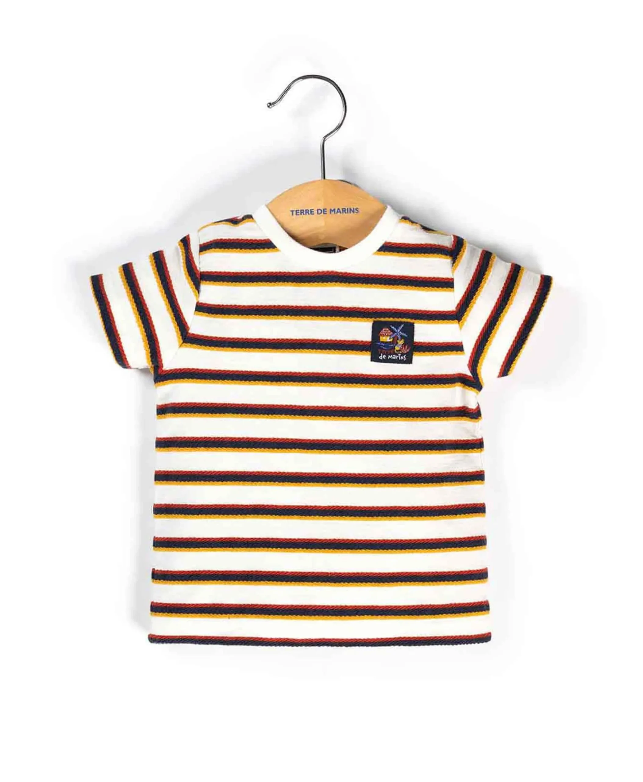 TEE SHIRT MC RAYE MULTICOLORE IMATLO