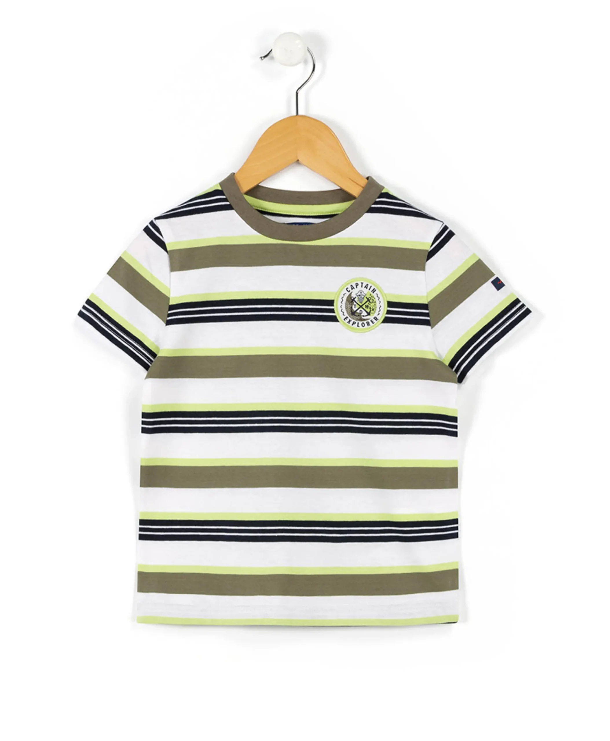 TEE SHIRT MC RAYE MULTICOLORE AGIL