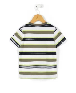 TEE SHIRT MC RAYE MULTICOLORE AGIL