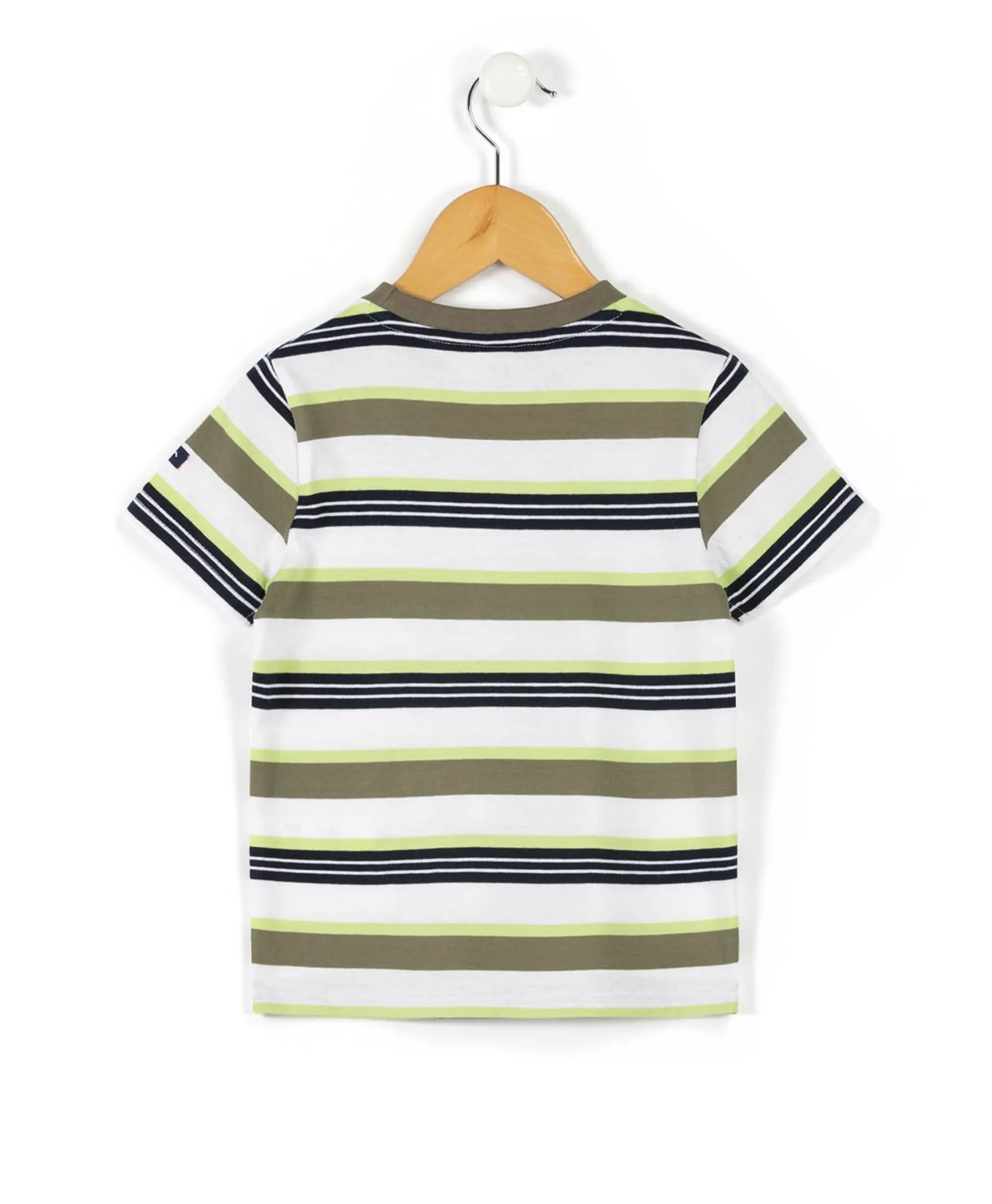 TEE SHIRT MC RAYE MULTICOLORE AGIL
