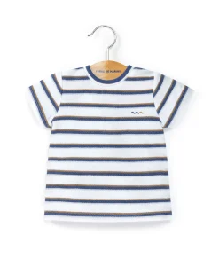 TEE SHIRT MC RAYE MULTICOLORE COUROL