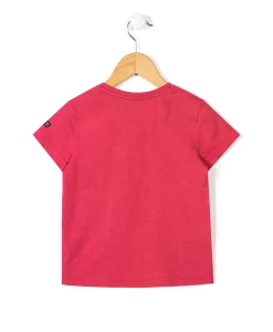 TEE SHIRT MC ROUGE COQUELICOT CAPLA