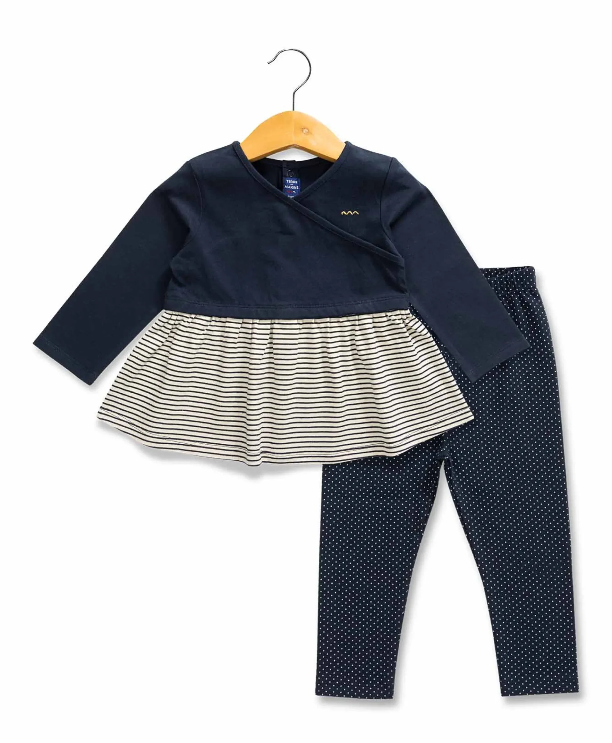 TUNIQUE + LEGGINGS INDIGO EFANTINE