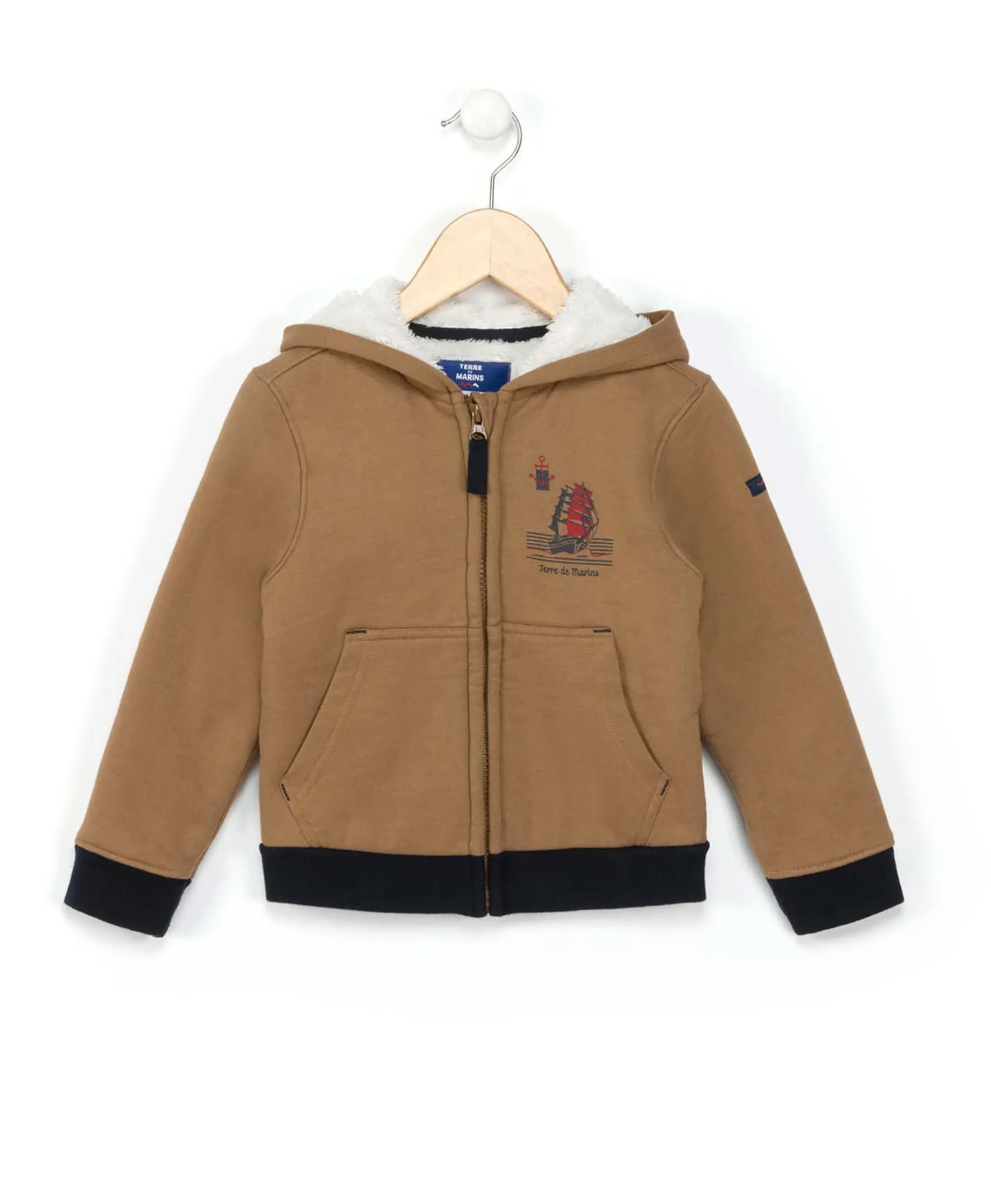 VESTE ML CAMEL ANDEUX