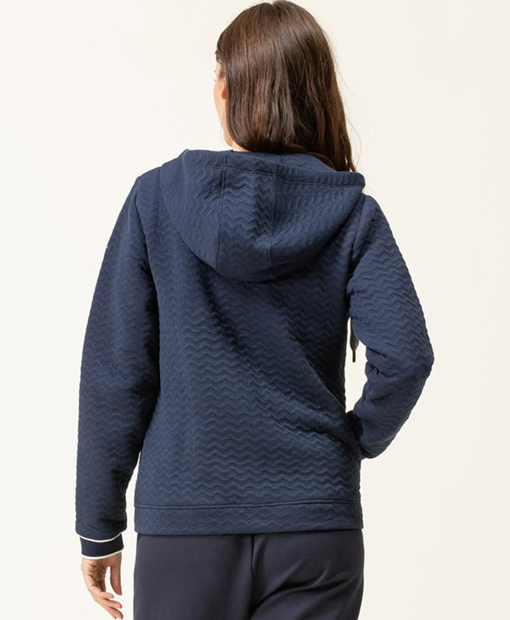 VESTE ML INDIGO GAUSSE