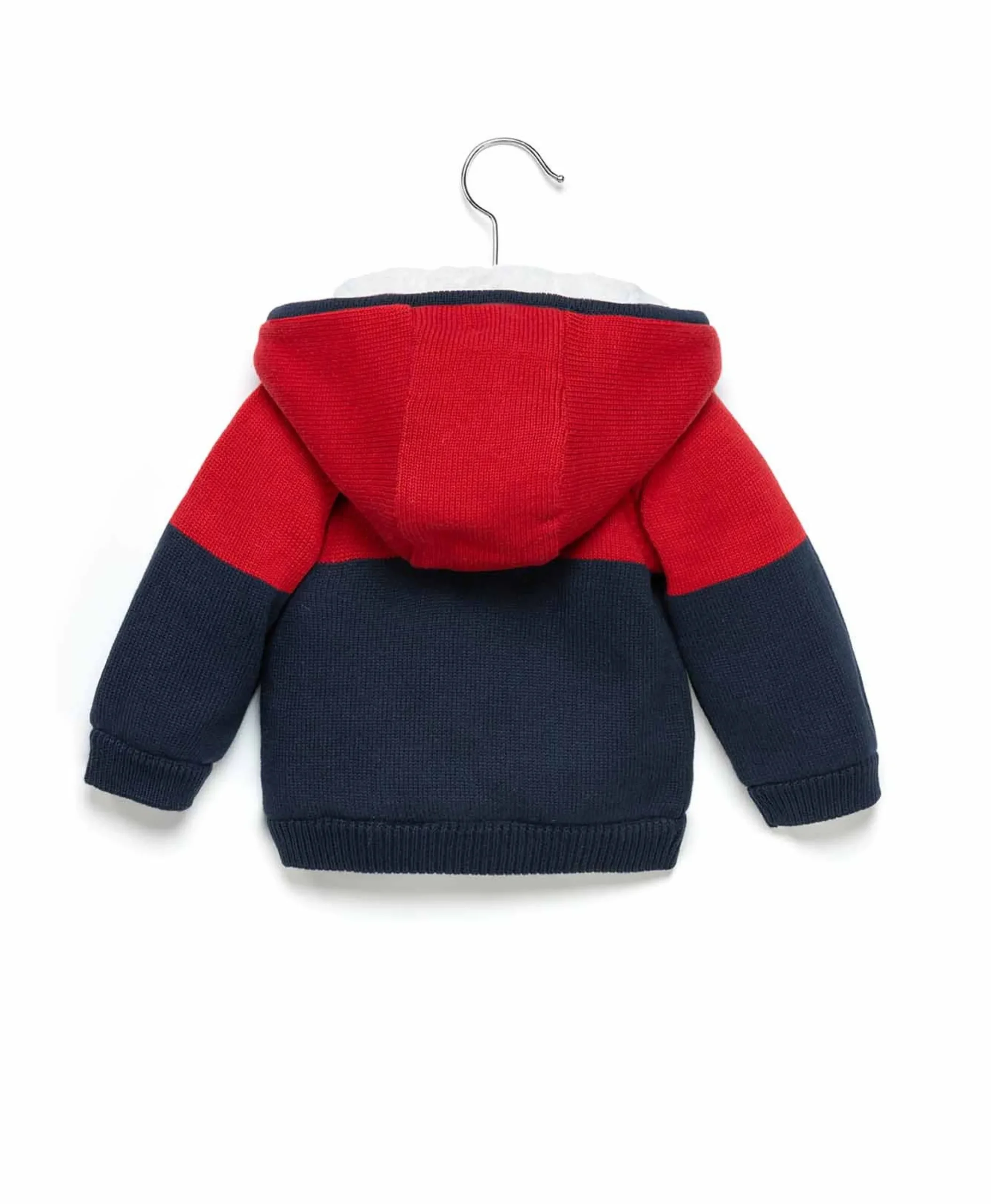VESTE ML INDIGO/ ROUGE RUBIS ITOLI