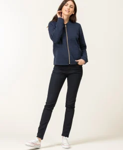 VESTE ML INDIGO VINELLE
