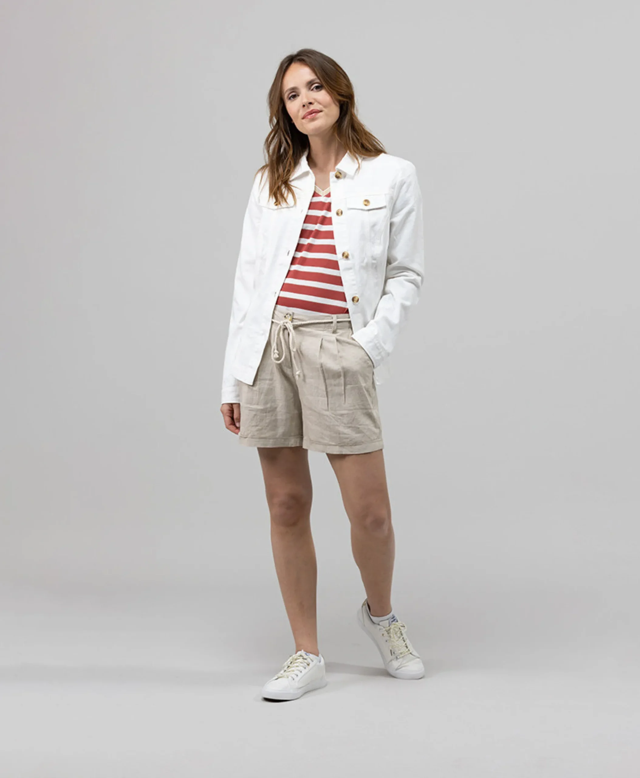 VESTE ML NATUREL JAVES