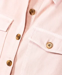 VESTE ML ROSE PALE CALUSO