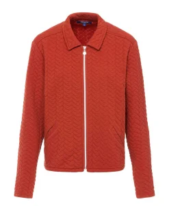 VESTE ML ROUGE ARGILE LIVES