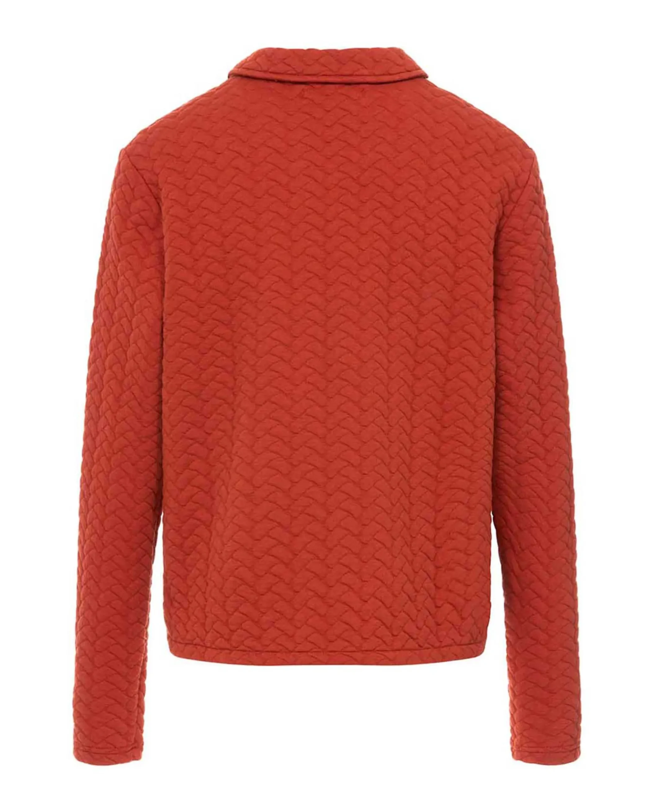VESTE ML ROUGE ARGILE LIVES