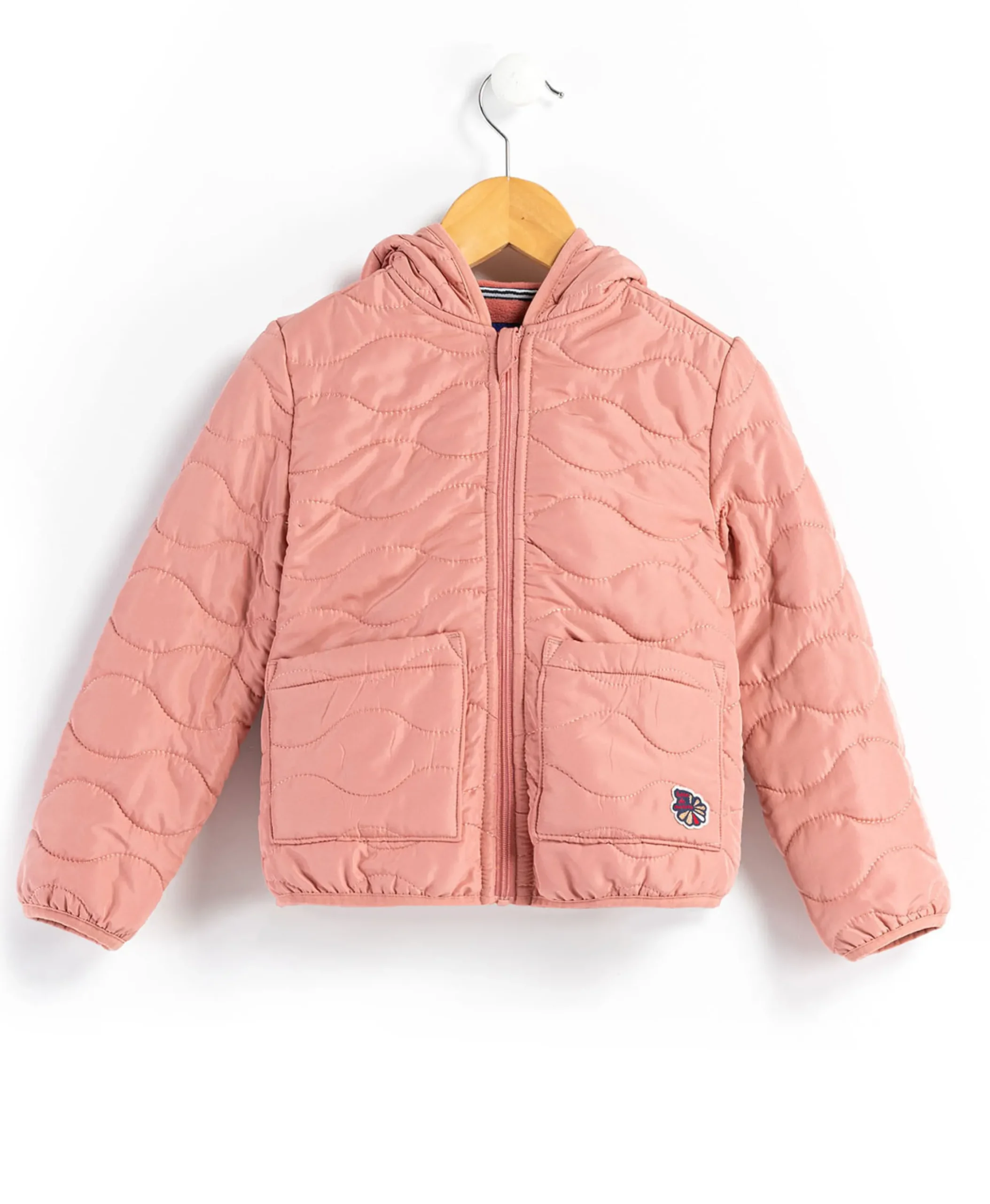 VESTE ML VIEUX ROSE VIGNON