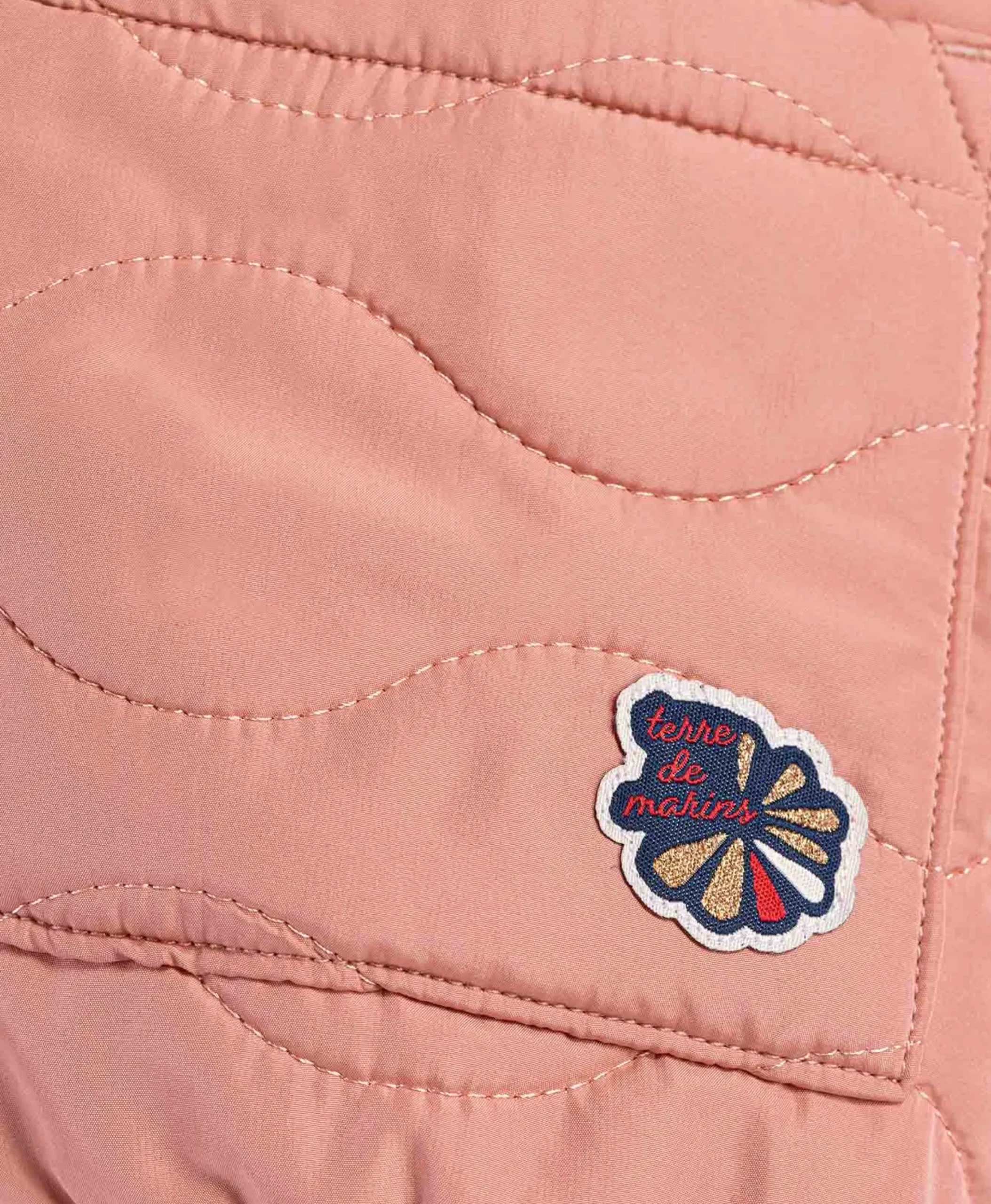 VESTE ML VIEUX ROSE VIGNON