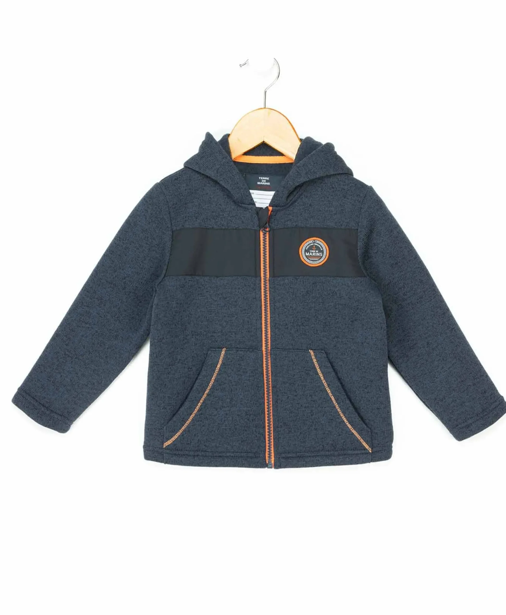 VESTE POLAIRE BLEU BILOY