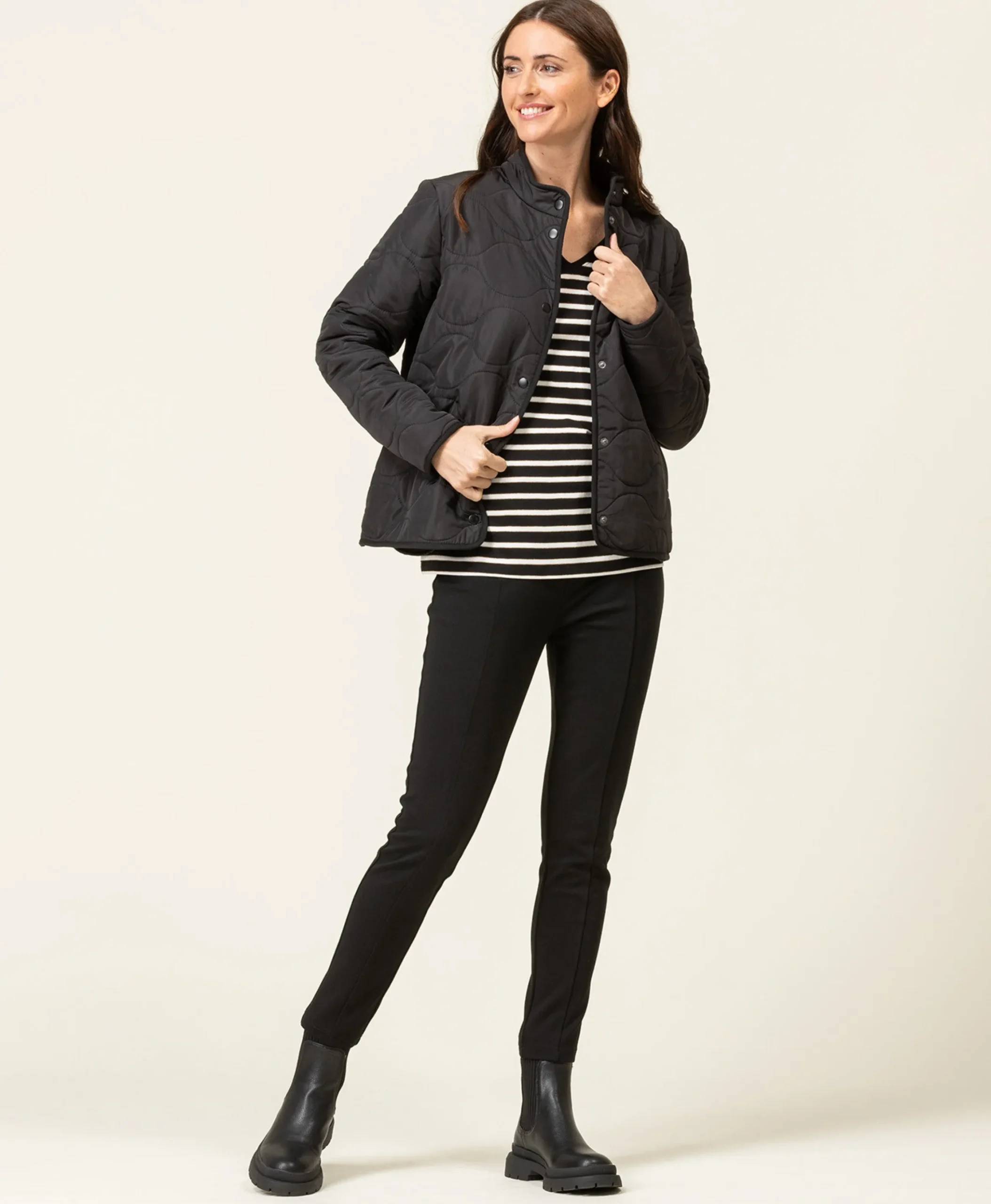 VESTE POLAIRE NOIR VERSE