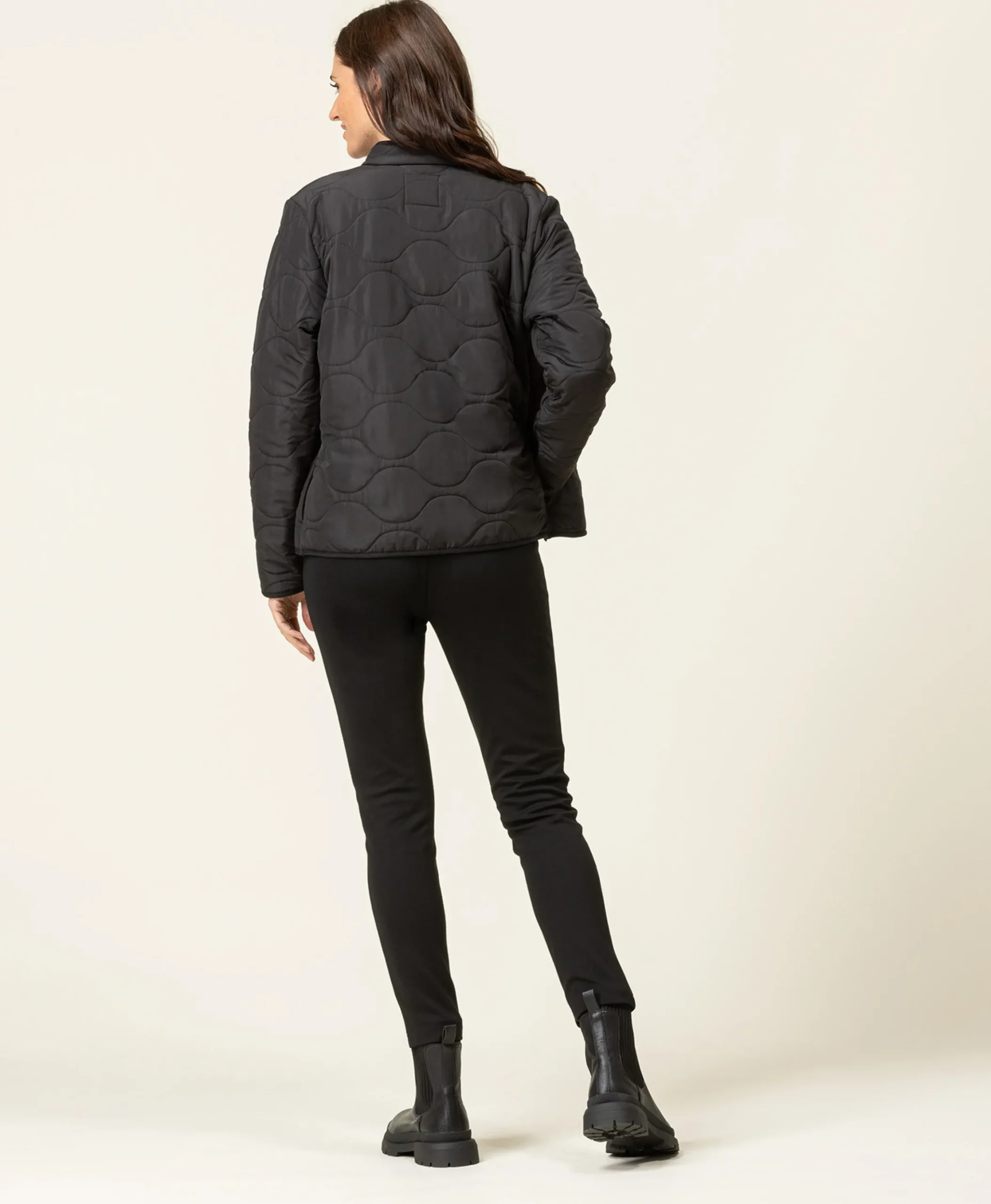VESTE POLAIRE NOIR VERSE